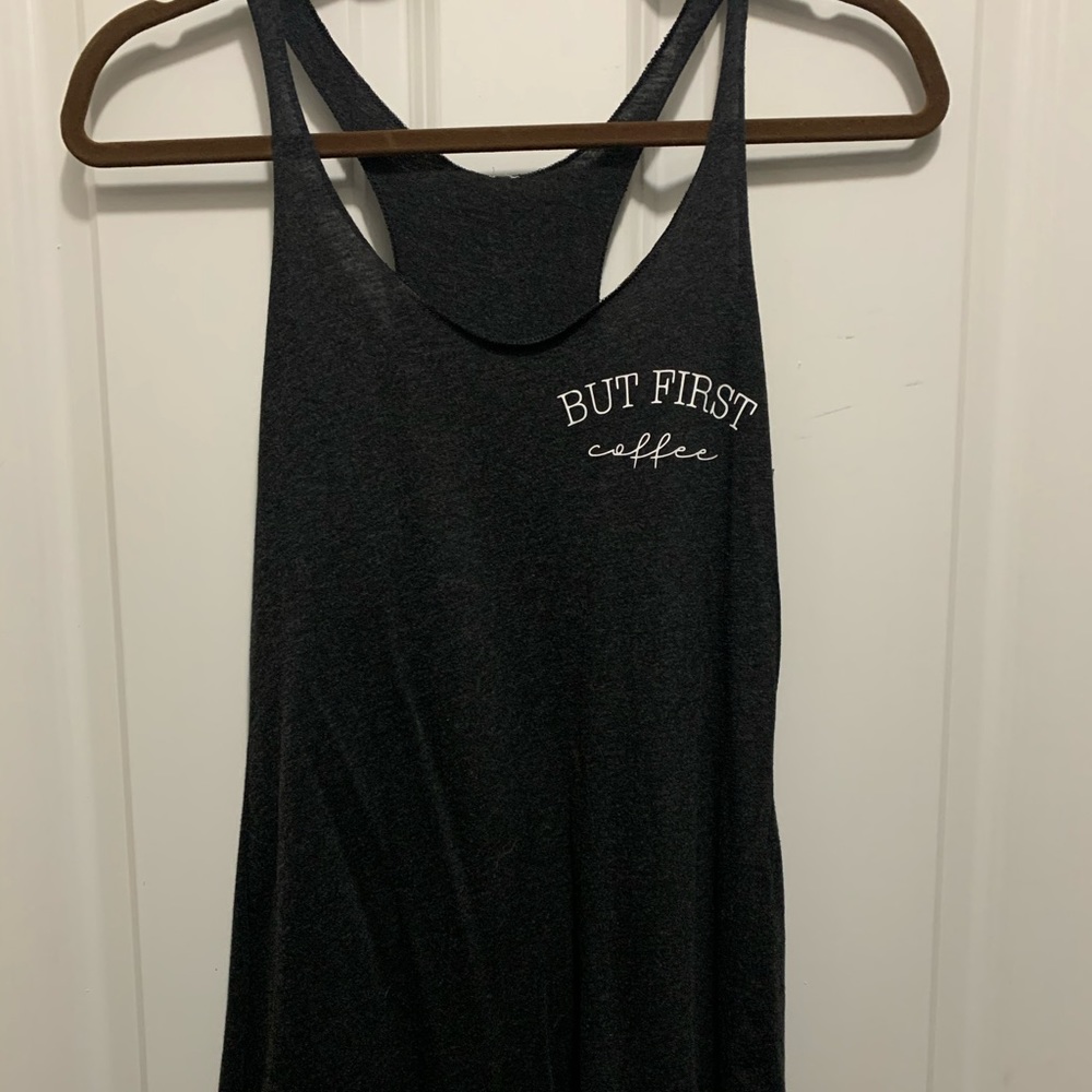 But first coffee tank top